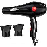 URBANNVOA Professional Hair Dryer for Men &amp; Women | Hot &amp; Cold Air | 2000W | Black